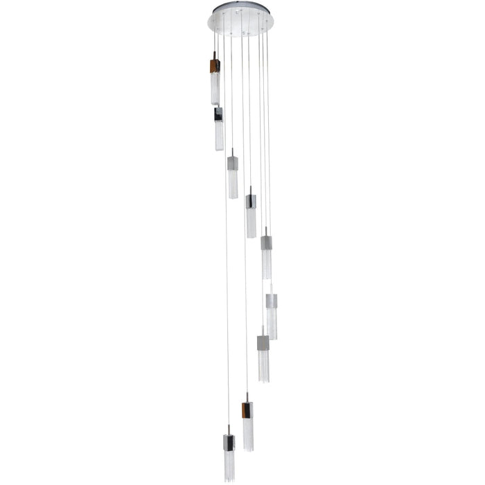 Fizz III Polished Chrome LED Single Pendant - Pendants