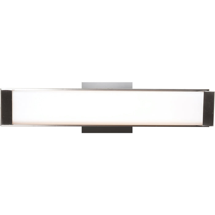 Fjord Brushed Steel LED Vanity - Bath & Vanity