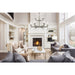 Flair Antique Nickel 9 Light Chandelier - Chandeliers