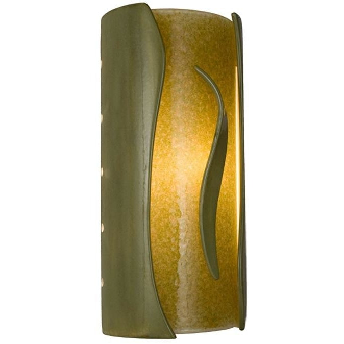 Flare Sagebrush and Moss Wall Sconce - Wall Sconce