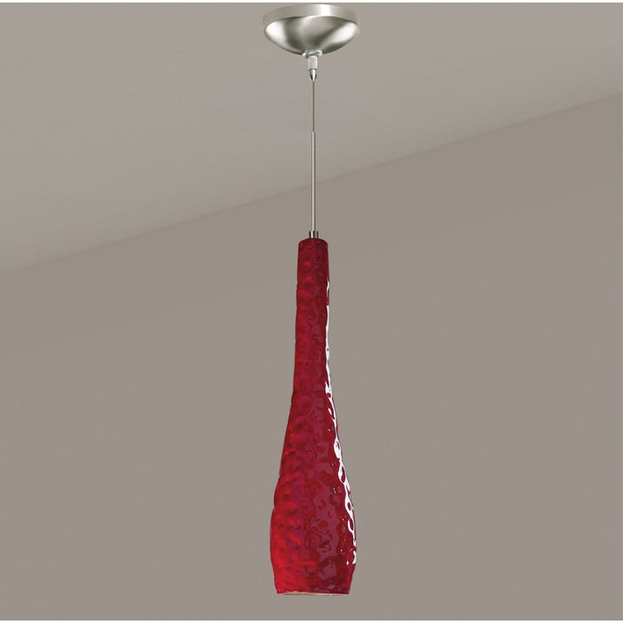 Flintstone Matador Red Halogen Mini Pendant - Mini-Pendants