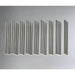 Flute Black Chrome LED Multi-Light Pendant - Pendants