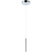 Flute Polished Chrome LED Mini Pendant - Mini-Pendants
