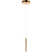 Flute Rose Gold LED Mini Pendant - Mini-Pendants