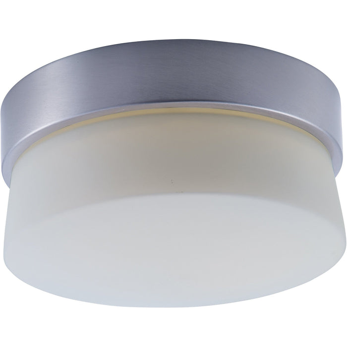 Flux Satin Silver LED Flush Mount - Flushmounts