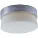 Flux Satin Silver LED Flush Mount - Flushmounts