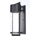 Focus Black LED Outdoor Wall Mount - Outdoor Wall Mount