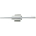 Foil Brushed Aluminum 1 Light LED Vanity Bath - Vanity Bath