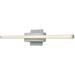 Foil Brushed Aluminum 1 Light LED Vanity Bath - Vanity Bath
