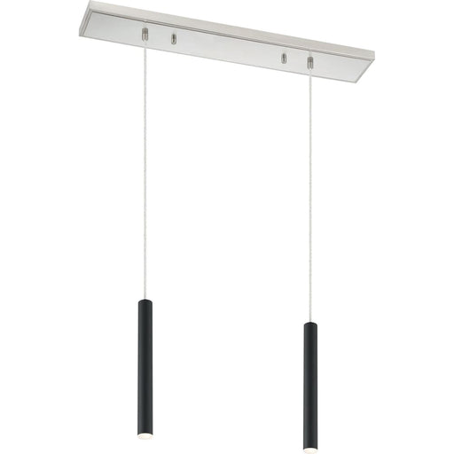 Forest Brushed Nickel LED Island Billiard Pendant | theLightShop