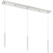 Forest Brushed Nickel LED Island Billiard Pendant | theLightShop
