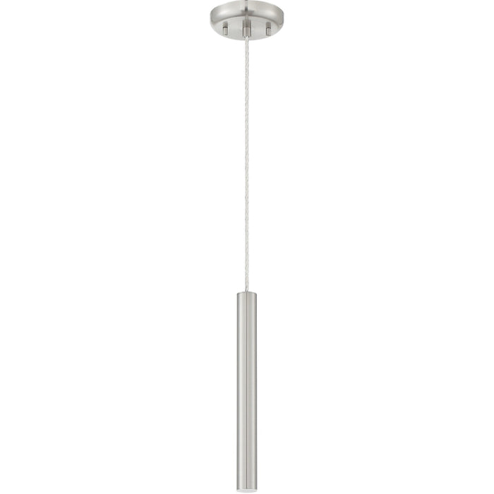 Forest Brushed Nickel LED Mini-Pendant - Mini-Pendants