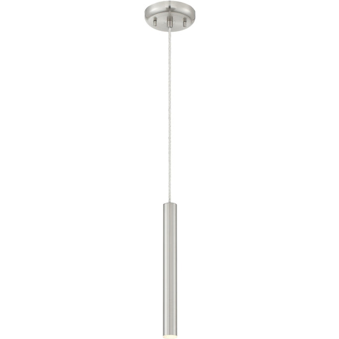 Forest Brushed Nickel LED Mini-Pendant - Mini-Pendants