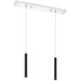 Forest Chrome LED Island Billiard Pendant | theLightShop