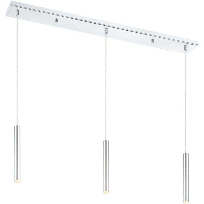 Forest Chrome LED Island Billiard Pendant | theLightShop