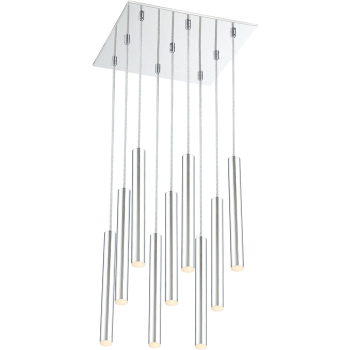 Forest Chrome LED Island Billiard Pendant | theLightShop