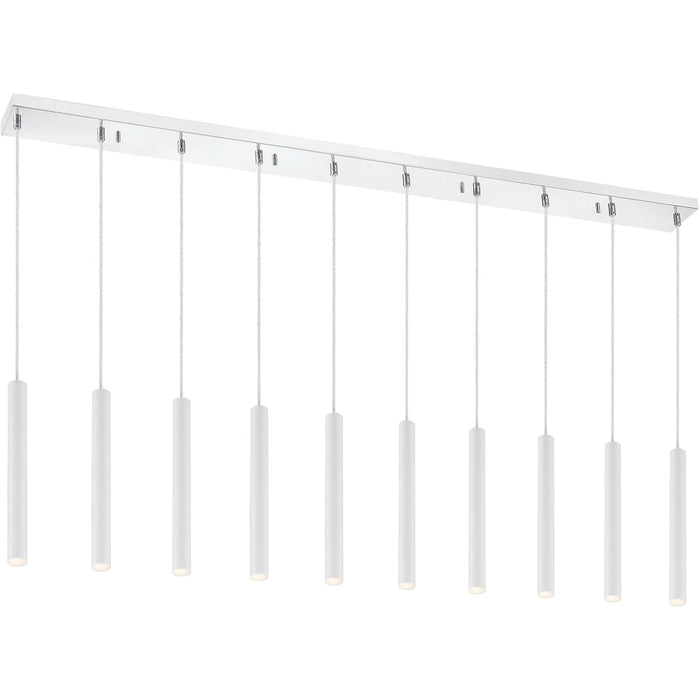 Forest Chrome LED Island Billiard Pendant | theLightShop