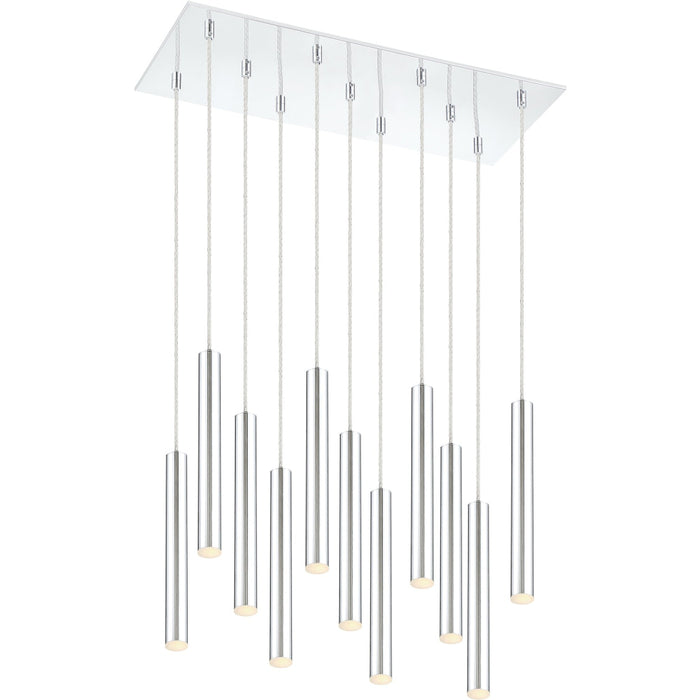 Forest Chrome LED Island Billiard Pendant | theLightShop