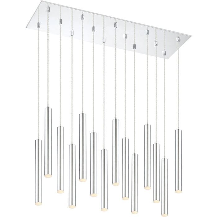 Forest Chrome LED Island Billiard Pendant | theLightShop