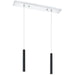 Forest Chrome LED Island Billiard Pendant | theLightShop
