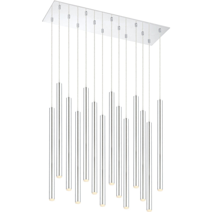 Forest Chrome LED Island Billiard Pendant | theLightShop