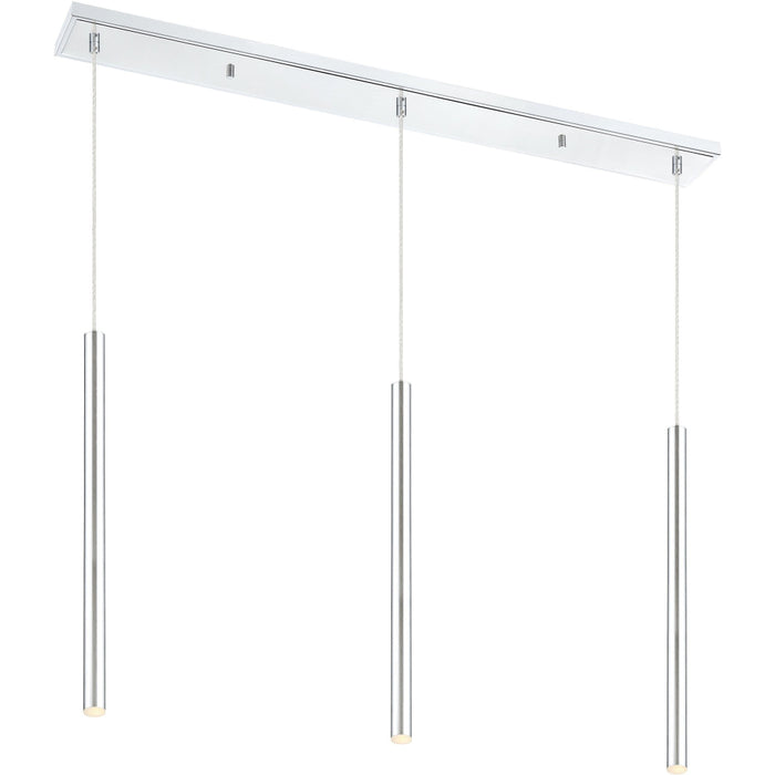 Forest Chrome LED Island Billiard Pendant | theLightShop