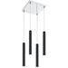 Forest Matte Black LED Island Billiard Pendant | theLightShop