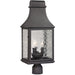 Forged Jefferson Charcoal Outdoor Sconce - Outdoor Sconce