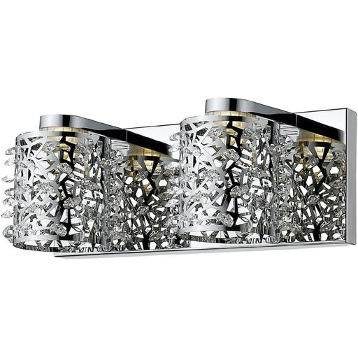 Fortuna Chrome LED Vanity | theLightShop