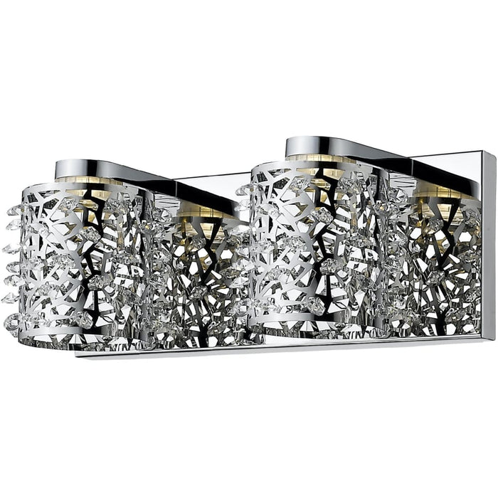 Fortuna Chrome LED Vanity | theLightShop