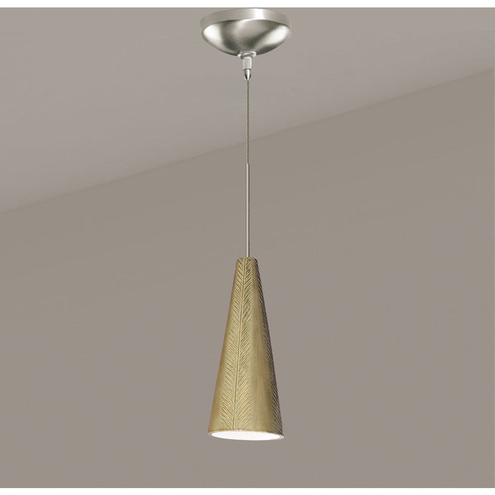 Fossil Sagebrush Halogen Mini Pendant - Mini-Pendants