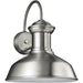Fredricksburg Satin Aluminum Outdoor Wall Lantern - Outdoor Wall Sconce