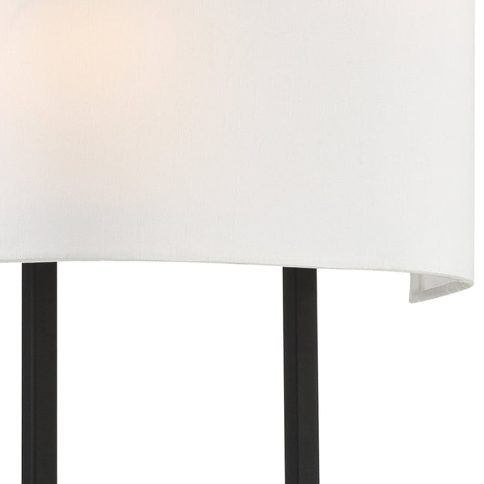 Fremont 1 Light Black Forged Wall Mount - Wall Sconces