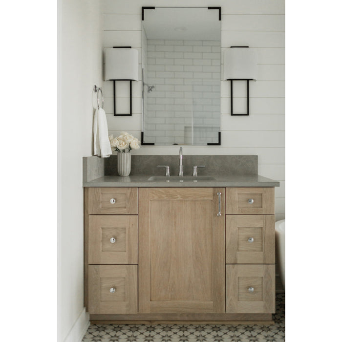 Fremont 1 Light Black Forged Wall Mount - Wall Sconces