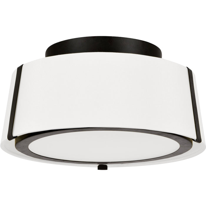 Fulton 2 Light Matte Black Ceiling Mount - Ceiling Mount