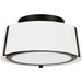 Fulton 2 Light Matte Black Ceiling Mount - Ceiling Mount