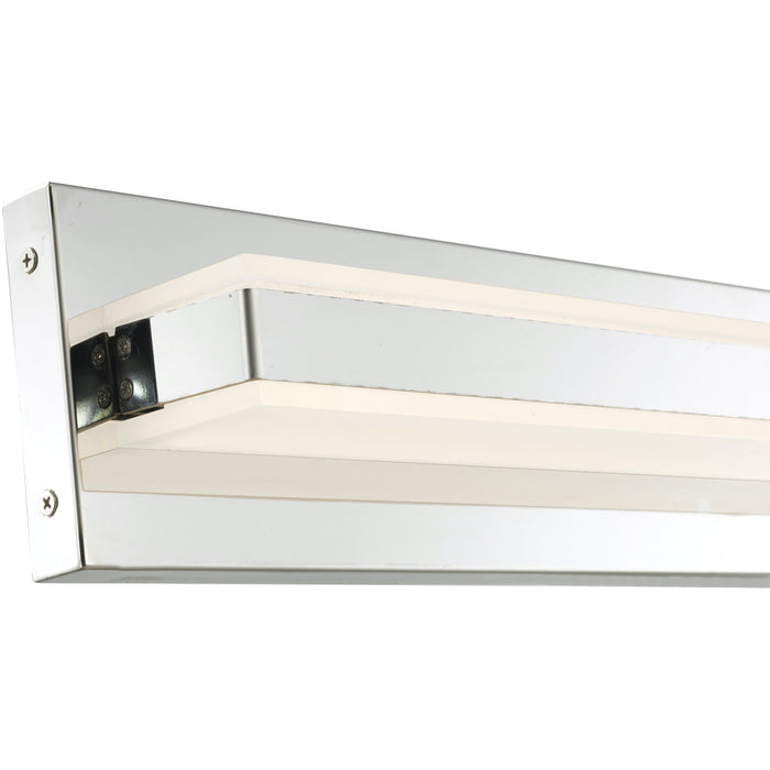 Fusion Chrome 1 Light LED Vanity Bath - Vanity Bath