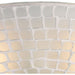 Fusion Satin Nickel Semi Flush Mount - Semi-Flushmounts