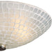 Fusion Satin Nickel Semi Flush Mount - Semi-Flushmounts