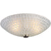 Fusion Satin Nickel Semi Flush Mount - Semi-Flushmounts