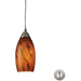 Galaxy Satin Nickel Mini Pendant - Mini-Pendants