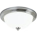 Geary Brushed Nickel Flush Mount - Flushmounts