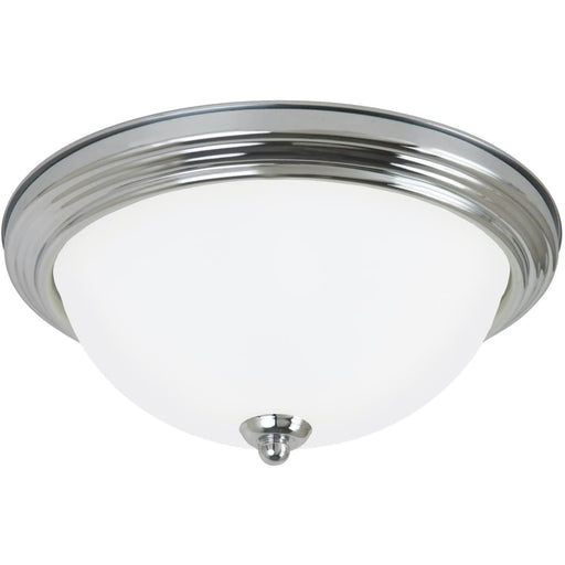 Geary Chrome LED Flush Mount - Flushmounts