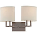 Gemini Hazel Bronze Wall Sconce - Wall Sconce