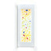 Gemstones Satin White Wall Sconce - Wall Sconce