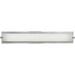 Geneva Brushed Steel LED Vanity - Bath & Vanity