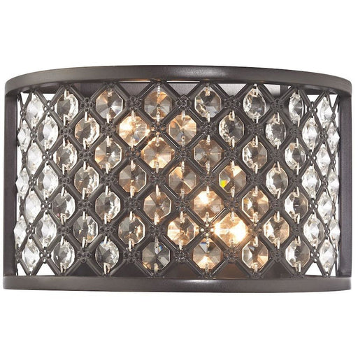 Genevieve Oil Rubbed Bronze Wall Sconce - Wall Sconce