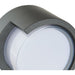 Geo Matte Black 3 Light LED Outdoor Wall Sconce - Outdoor Wall Sconces