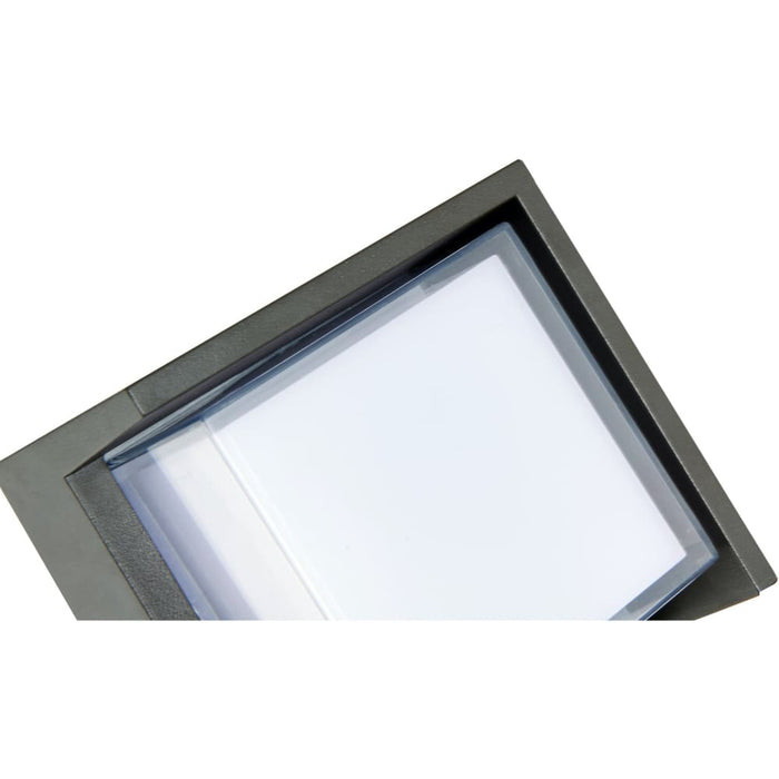 Geo Matte Black 5 Light LED Outdoor Wall Sconce - Outdoor Wall Sconces