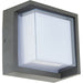Geo Matte Black 5 Light LED Outdoor Wall Sconce - Outdoor Wall Sconces